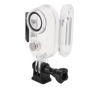 Cryfokt Estuche de Buceo con Cámara Resistente Al Agua, en Acero Inoxidable ABS 1/4 Pulgada Interfaz de Roscado Fácil de Instalar Caparazón para Bucear del