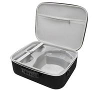 Cryfokt Estuche Rígido de Transporte PS VR2 con Correa para el Hombro, Estuche de Viaje Impermeable, Gran Capacidad para Jugadores, Color Negro