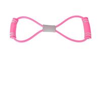 Cryfokt Expansor de Pecho en Forma de 8 para Entrenamiento de Fuerza y acondicionamiento Muscular, 2 Bandas Elásticas de Resistencia, Ideal para Yoga y Pilates, Disponible en Morado, Rosa
