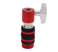 Cryfokt Exquisita Artesanía Jazz Drum Clutch Anti Rust Hi Hat Clutch para Entusiastas de la Batería (rojo)