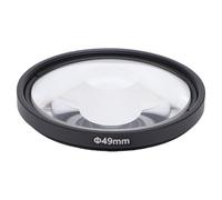 Cryfokt Filtro de Efecto de Distorsión de Halo de Remolino de 49 Mm, Filtro de Efecto Especial de Cámara de Distorsión de Lente de Vidrio óptico para Fotografía Visual