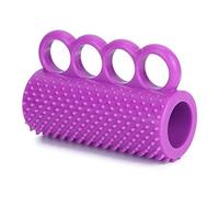 Cryfokt Fortalecedor de Agarre Manual para Recuperación de Accidentes Cerebrovasculares, Ejercitador Flexible para Pacientes con Hemiplejía, 4,4 Pulgadas, Color Morado, 1 Unidad