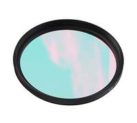 Cryfokt FOTGA Filtro de Lente UV Infrarrojo para Cámara, Diseño de Marco de Aluminio para Evitar Arañazos en la Lente, Filtro UV Infrarrojo para Montaña y Nieve, IR de Aluminio Negro (52mm)