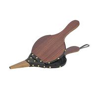 Cryfokt Fuelle de Madera Maciza para Chimenea y Camping, Latón Pulido y
