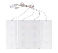 Cryfokt Full Spectrum Ultra Thin Under Cabinet Plant Grow Light with