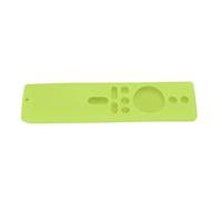 Cryfokt Funda de Silicona Suave para Mando a Distancia con Recortes Precisos para Mi Box S, Funda Protectora Lavable a Prueba de Golpes para Mi TV Stick (Verde Luminoso)