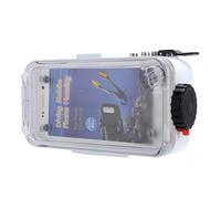 Cryfokt Funda Impermeable para Teléfono Bluetooth con Sello de Anillo de | Protector de carcasa de cubierta de buceo, control remoto inalámbrico del obturador, para teléfonos de menos de 175x85 mm