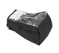 Cryfokt Funda para Reposabrazos de Silla de Ruedas Eléctrica Resistente a la Intemperie, Tela Oxford 600D y Película Protectora Transparente para Todo Tipo de Clima, Tamaño 25 X 15 Cm