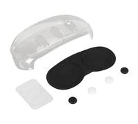 Cryfokt Funda Protectora para Auriculares VR, Diseño Ligero y Duradero para Meta 3, Juego de Accesorios para Juegos, 1 Funda y 4 Tapas