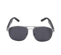 Cryfokt Gafas Traductoras de Inteligencia Artificial Inteligentes Aspecto Elegante Funcionalidad de Control Táctil para Viajes de Negocios (Black)