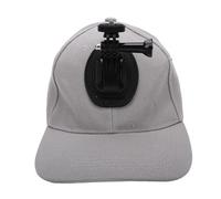 Cryfokt Gorra de Béisbol con Soporte para Cámara de Acción para One X X2 X3 X4: Soporte Seguro y Confiable para Deportes Al Aire Libre (White)