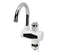 Cryfokt Grifo Calentador de Agua Instantáneo, Calentador de Agua Eléctrico sin Depósito, 3000 W, Pantalla Digital, for Cocina y Baño (Enchufe de la UE)