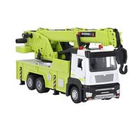 Cryfokt Grúa de Brazo Extensible, Camión de Juguete, Artesanía Exquisita, Juego Interactivo, Modelo de Grúa de Construcción para Niños y Niñas, Aleación de Plástico, 22 X 9 Cm