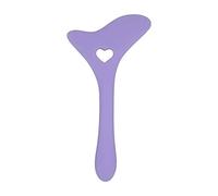 Cryfokt Herramienta de Ayuda para Delineador de Ojos de Silicona para Dibujar Rímel Exuberante y Sombra de Ojos para Entusiastas del Maquillaje Diario 2,32 Pulgadas (PURPLE)