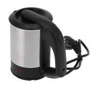 Cryfokt Hervidor Eléctrico 0.5L Mini Portátil de Acero Inoxidable de Ebullición Rápida para Uso en Viajes Caldera de Agua Eficiente de 1000W