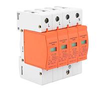 Cryfokt Instalación del Riel Guía del Dispositivo Pararrayos Domésticos a Prueba de Incendios para una Fácil Operación y Protección de Seguridad