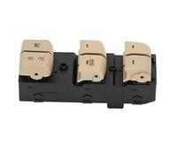 Cryfokt Interruptor de Elevalunas Eléctrico ABS Duradero Interruptor Regulador de Ventana Negro Apto para Elantra 2011-2015, Reemplazo 93570 3X000, Fácil de Controlar