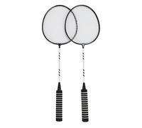 Cryfokt Juego de 2 Raquetas de Bádminton para Adultos y Adolescentes con Agarre Antideslizante y Volantes de Nailon para Juegos Al Aire (#1)