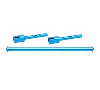 Cryfokt Juego de Eje de Articulación Kit de Actualización de Aleación de Aluminio para Coche TT02 RC, Ligero, Alto Rendimiento, Fácil Instalación, 1 Eje de Transmisión, 2 Copas de Conector