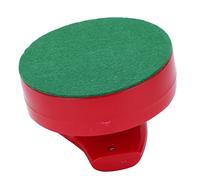 Cryfokt Juego de Empujadores de Hockey de Plástico Duradero de 94 Mm para Juegos de Mesa, Almohadilla Verde Gruesa para un Deslizamiento Rápido