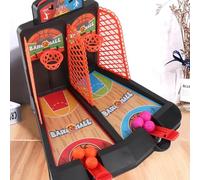 Cryfokt Juego de Tiro de Baloncesto de Mesa, Juguete de Escritorio Divertido e Interactivo para e Hijos para Desarrollar Habilidades de Coordinación, Hecho de Plástico Duradero, Adecuado para Edades