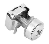 Cryfokt Juego de Tuercas Enjauladas de 20 Piezas, Tornillos y Tuercas Duraderos de Instalación Rápida para Estante de Gabinete de Red para Molde Mecánico (M5*20(20PCS))