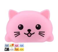 Cryfokt Juguete a Escala Musical de 8 Uds para un Aprendizaje Divertido con Gatitos y Cachorros para Niños y Silicona Segura para Toda la Familia 8*6*3,5 Cm (Gata)