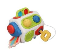 Cryfokt Juguete de Bola Sensorial para Niños Pequeños, Cubo Multifuncional para el Desarrollo del Cerebro para Bebés, 1 Juguete de Material Seguro
