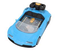 Cryfokt Juguete de Coche de Carreras con Volante para Niños con Divertidos Efectos de Sonido Juego de Conducción Simulado Juguete Educativo de Aprendizaje Plástico 32,5 X 19 X 11 Cm (Blue)