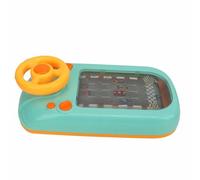 Cryfokt Juguete de Volante Musical para Niños y Niñas, Juguete Interactivo de Coche de Carreras para un Aprendizaje Divertido, Duradero y Seguro para Niños Mayores de 3 Años, Educativo Portátil