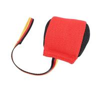Cryfokt Juguete Interactivo de Cuerda para Perros, Reductor de Ansiedad Resistente para Todos los Tamaños, Tiempo de Juego, Algodón y Fibra, 1 Unidad (Rojo Negro)