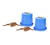 Cryfokt Juguete Interactivo para Caminar para Niños para Coordinación del Equilibrio, Zancos en Rojo/, Material ABS, 1 par, Niños Mayores de 3 Años, Promueve la Amistad (Blue)