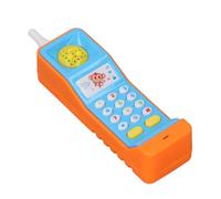 Cryfokt Juguete Musical para Teléfono Móvil para bebé con Diseño Retro para Niños, Juego Educativo y Aprendizaje, 18x4,5 Cm (Orange)