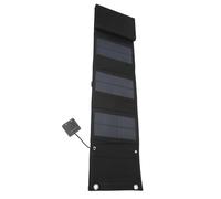 Cryfokt Kit de Cargador de Panel Solar Plegable de 25 W con 8 Paneles Solares de Alta Eficiencia para Actividades Al Aire Libre Diseño Portátil Liviano