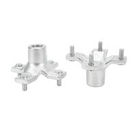 Cryfokt Kit de Cubo de Rueda de Repuesto, 2 Piezas, Cubo de Rueda Trasera Izquierda Derecha para TRX400EX SPORTRAX 400 2X4 1999-2008 ATV, Ideal para Propietarios de ATV