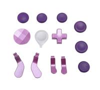 Cryfokt Kit de Paletas de Pulgares Personalizables, Bases Magnéticas Fuertes para Controladores Serie 2, Núcleo, Jugadores Competitivos, Acabado de Metal