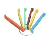 Cryfokt Kit de Peine de Aletas, Juego de Herramientas de Limpieza ABS Duradero para Enderezar y Limpiar Aletas de Condensador de Evaporador para Aire Acondicionado