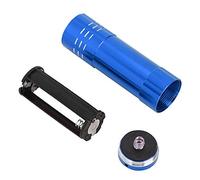 Cryfokt Lámpara de Vela para Huevos, Luz Brillante de Alta Intensidad, Eclosión en Frío para Huevos de Aves de Corral, Laboratorio de Aprendizaje, 1 Unidad, Color Rojo (BLUE)