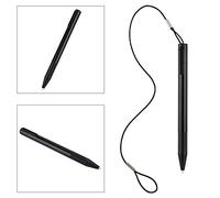 Cryfokt Lápiz óptico Resistivo Compacto con Cable Telescópico para Tabletas Resistivas Que Escriben en la Pantalla Negro/Plata/Rojo