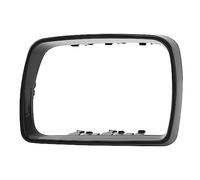 Cryfokt Left Door Mirror Cover Cap Trim Ring, Durable ABS Material,