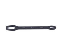 Cryfokt Llave Universal de Doble Cara Diseño Autoajustable de Alta Dureza para Reparaciones de Automóviles y Bicicletas 8-22 Mm (BLACK)