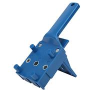 Cryfokt Localizador de Perforadoras para Carpintería, Herramienta Manual Duradera para Perforación Precisa en Proyectos de Carpintería (BLUE)