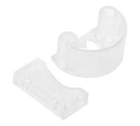 Cryfokt Localizador de Posición de Bola de Billar Bola de Taco de Alta Dureza Posicionamiento de de Obstáculo para árbitros Semicírculo de Bloque de Plástico para Principiantes Equipo de Partido