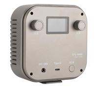 Cryfokt Luz de Vídeo LED COB de 100W con BowensMount 3000 a 6500K Ra≥97 | Potencia de 100 W, Iluminancia de 4800 Lx, Opciones de Alimentación DC5525 y Tipo C, Ventilador Silencioso de 26 DB,