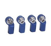 Cryfokt M3 Aleación de Aluminio Coche RC Barra de Dirección Cabeza, para | Rótula de extremo de varilla con bola de acero, enlace de dirección de 20 mm para actualización 1/10 SCX10