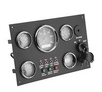 Cryfokt Medidor de Temperatura del Agua, Calidad Garantizada, Retroiluminación Roja Precisa, Grupo de Indicadores Confiable, para Motores, Yates, Barcos de Pesca, Grupos Electrógenos