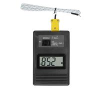 Cryfokt Medidor de Temperatura Digital TM902C, Termómetro Portátil y Preciso para Uso Ambiental, Perfecto para Cerámica y Metal Fundido