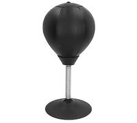 Cryfokt Mesa de Escritorio de Pie, Juguete de Pelota de Boxeo con Ventosa, Gran Regalo para Aliviar el Estrés, Saco de Boxeo de Escritorio de Cuero PU para Trabajar y Jugar