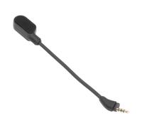 Cryfokt Micrófono de Juego de Repuesto, Cancelación de Ruido, Sonido Claro Flexible de 360 grados, Auriculares para Juegos Cloud III, Micrófono Desmontable con Conector Chapado en Oro de 3,5 Mm para