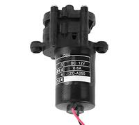 Cryfokt Mini Bomba de Agua de Engranaje Autocebante, Bomba de Alta e 12 V CC para Rociar Pesticidas y Bombear Líquidos